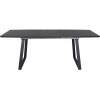Hallsberg spisebord, 160-200 cm - Svart
