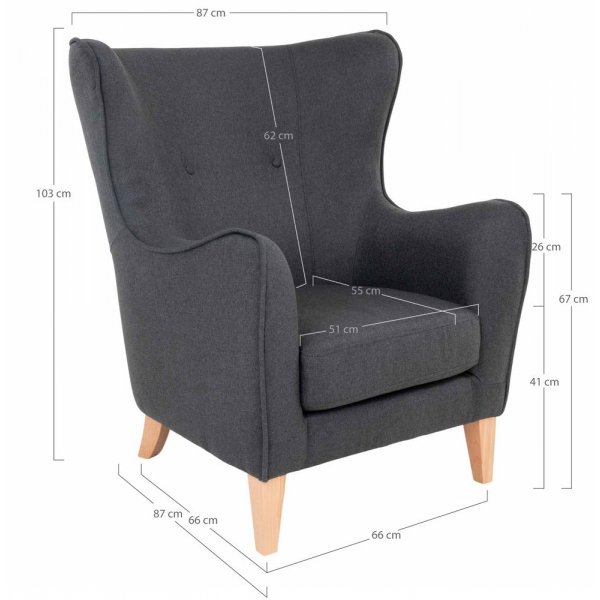 Campo lenestol - M�rkegr�/b�k