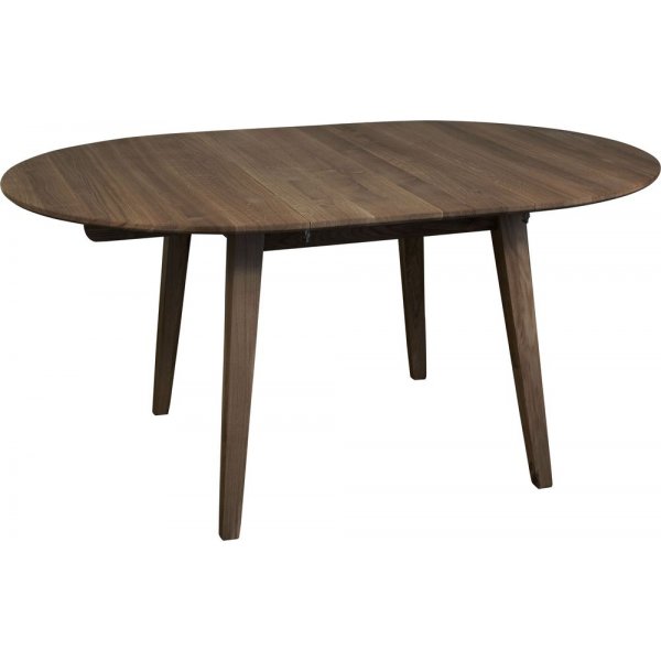 Genova spisebord 110-160 cm - brunoljet eik + Møbelføtter Genova spisebord 110-160 cm - brunoljet eik + Møbelføtter