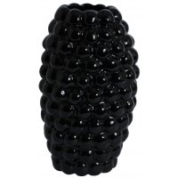 Vase Big Bouble H35 cm - Svart Vase Big Bouble H35 cm - Svart
