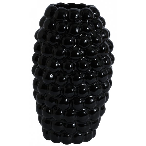 Vase Big Bouble H35 cm - Svart