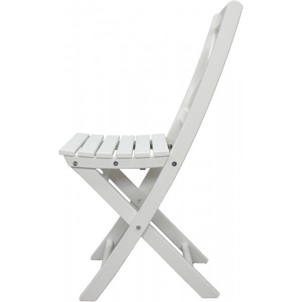 Wilma hvit terrassestol + Tekstilrens for mbler