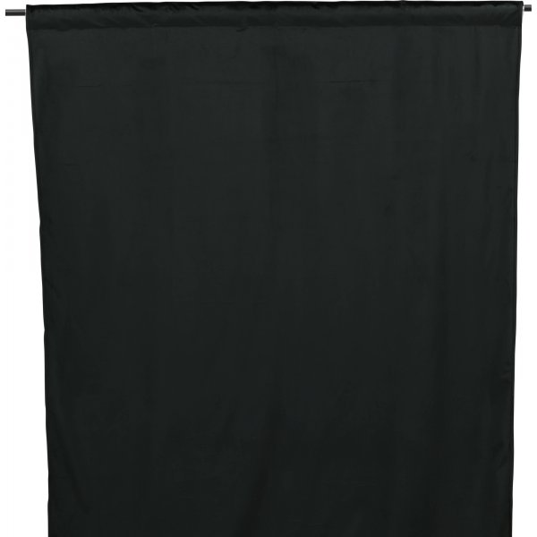 Magdalena gardin, 135x250 cm - Svart