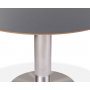 Next 118 rundt spisebord - Brstet stl / Mrke virvler
