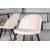 Spisegruppe Slope, 180x90 cm, inkl. 6 Alice-stoler - Svartbeiset eikefinr + Flekkfjerner for mbler