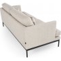 Pearl 3-seters sofa - Krem