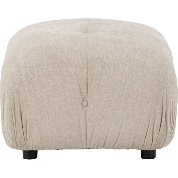 Mika ottoman - Beige/Sort Mika ottoman - Beige/Sort