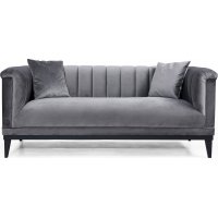 Trendy 2-seters sofa - Mørkegrå