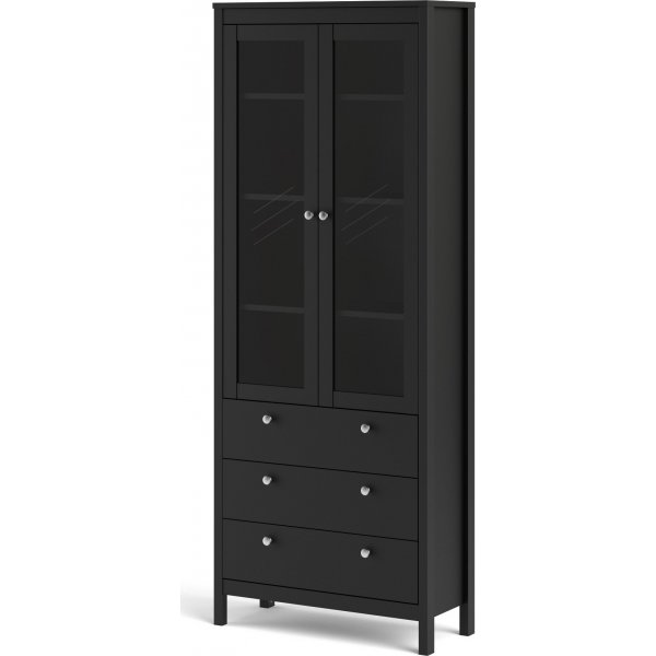 Madrid vitrineskap - Sort Madrid vitrineskap - Sort