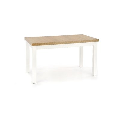 Callahan spisebord Riviera eikhvit 4095 NOK Trendrom.no Spisebord i eg med hvide ben Gratis fragt | Spisebord
