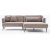 Revos divan sofa hyre - Brun