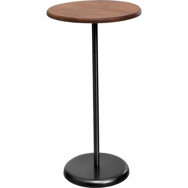 Stilig sidebord 40 cm - Sort/valntt