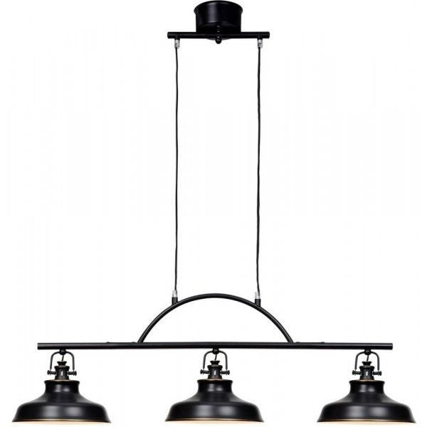 New Haven taklampe - Svart