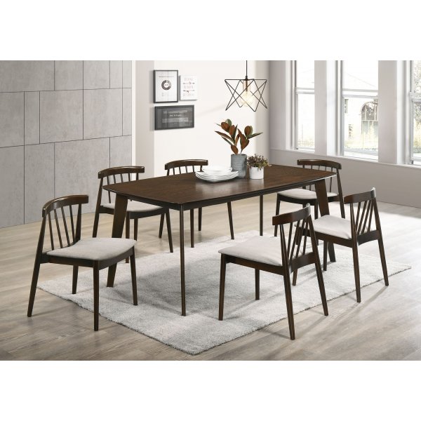 Florence spisebord 180x90 cm - Valnøtt Florence spisebord 180x90 cm - Valnøtt