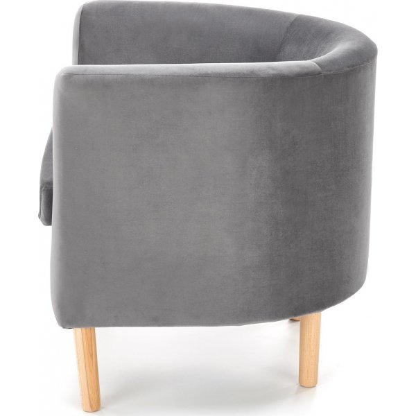 Lenestol Seal - Grå fløyel Lenestol Seal - Grå fløyel