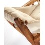 Relax lenestol - Krem + Treolje til mbler