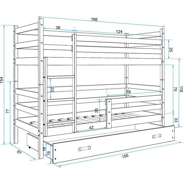 Eryk k�yeseng med oppbevaringsboks - Alle farger og st�rrelser