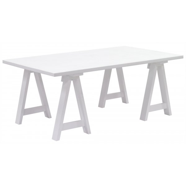 Ziro Sofabord 120 cm - Hvit