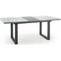 Nesta spisebord 160-200 cm - Hvit/gr
