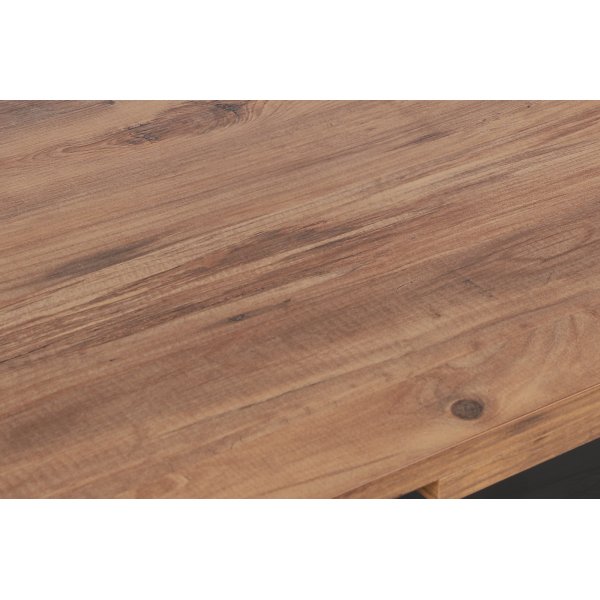 Polo spisebord 110-170 x 75 cm - Valntt/svart