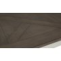 Marstrand spisebord butterfly 200-290 cm - Lysegr / Rykbeiset lakkert eikefinr
