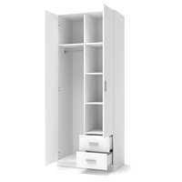 Abdel 2 garderobe - Hvit