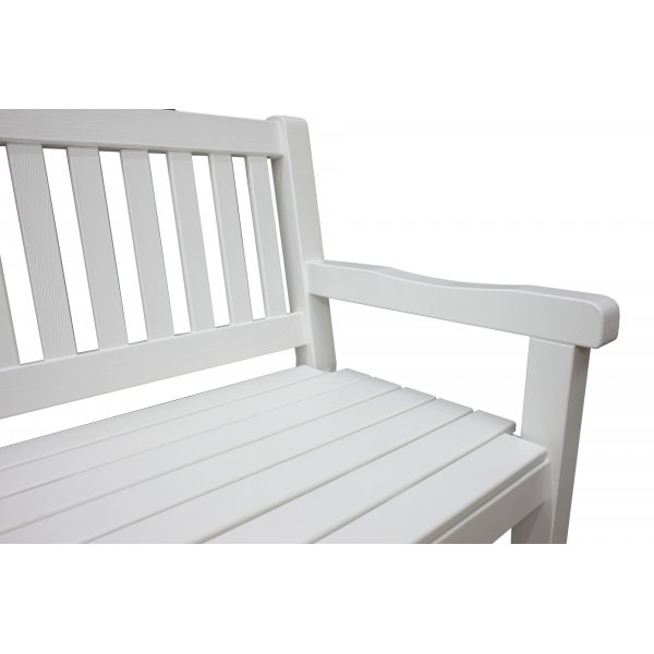 Brooklyn benk - Hvit