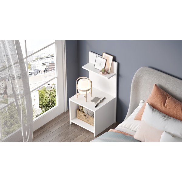 Palas nattbord - Hvit Palas nattbord - Hvit