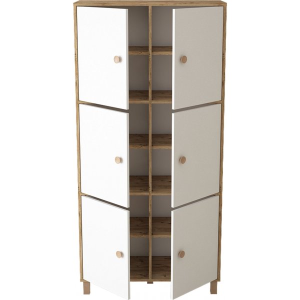 Vilamo skap 61 - Furu/hvit Vilamo skap 61 - Furu/hvit