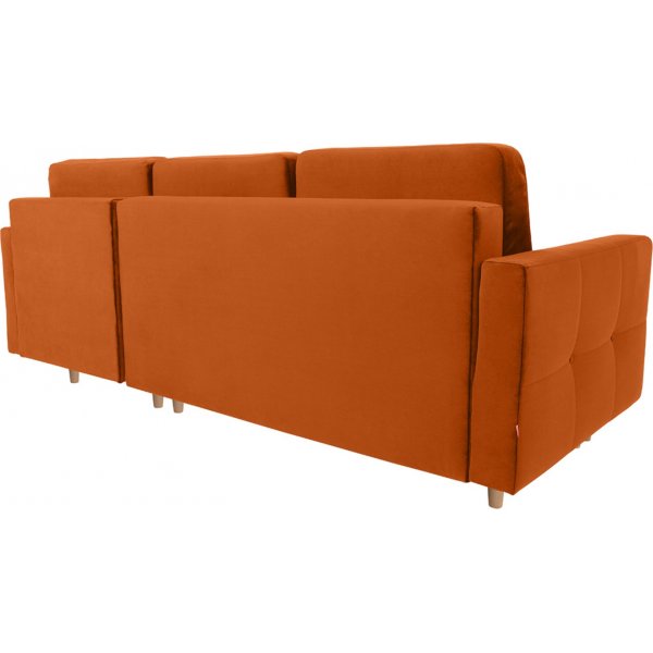Noret sovesofa divansofa - Oransje rød Noret sovesofa divansofa - Oransje rød