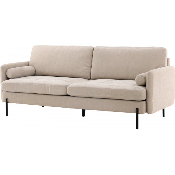 Antibes 2-seters sofa - Beige/Sort Antibes 2-seters sofa - Beige/Sort
