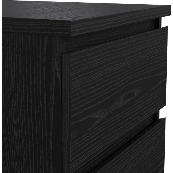 Naia nattbord 2 - Sort ask