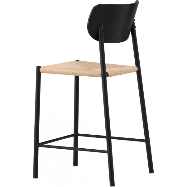 Polly barstol - Beige/Sort Polly barstol - Beige/Sort