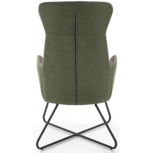 Phillis lenestol - Mørk grønn/mørk grå Phillis lenestol - Mørk grønn/mørk grå