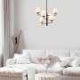 Arve taklampe 10180 - Sort/antikk/hvit