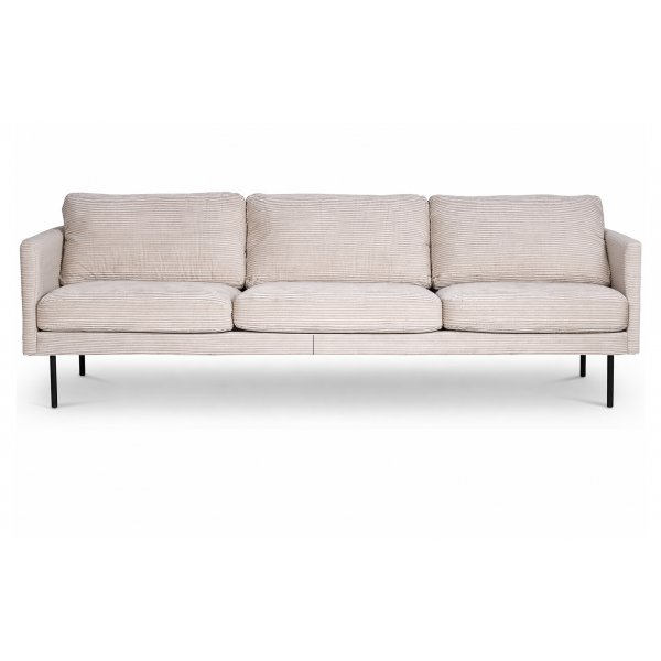 Eden 3-seters XL sofa - Kordfløyel + Møbelrengjøring Eden 3-seters XL sofa - Kordfløyel + Møbelrengjøring