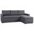 Dream divansofa med sengefunksjon og oppbevaring - Mrk gr + Flekkfjerner for mbler