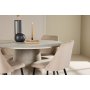 Spisebord Lanzo med 4 Nattstoler - Beige/svart + 3.00 x Mbelftter