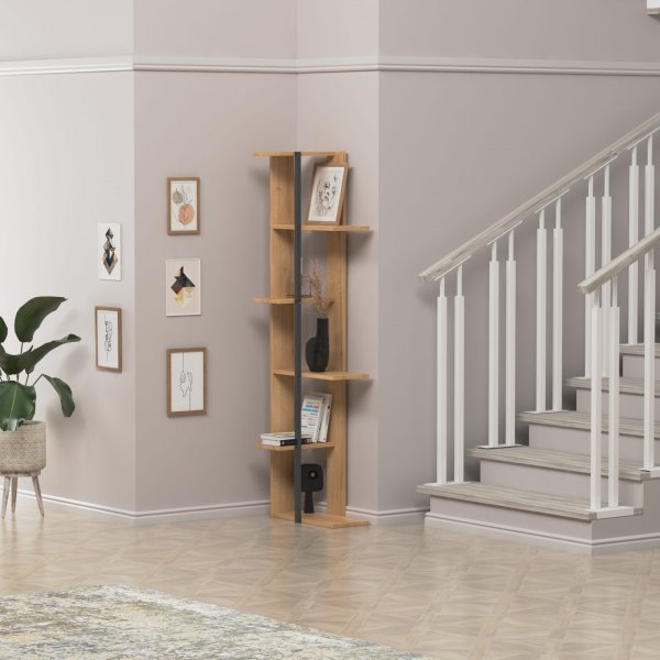 Ezgi bokhylle - Eik Ezgi bokhylle - Eik