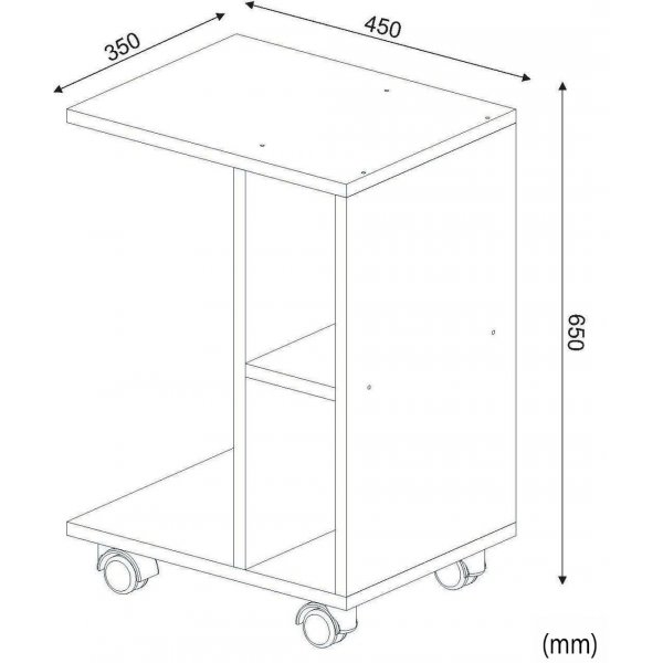 General sidebord - Hvit General sidebord - Hvit