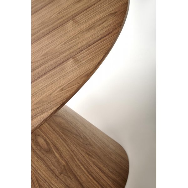 Flyter rundt spisebord i valnøtt Ø137 cm Flyter rundt spisebord i valnøtt Ø137 cm