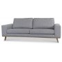Stockholm 3-seters sofa - Gr/Eik