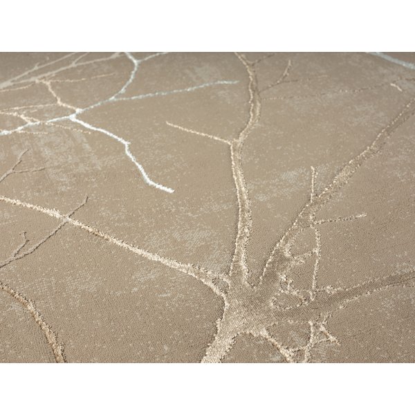 Creation Tree maskinvevde teppe Beige/kobber Creation Tree maskinvevde teppe Beige/kobber