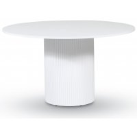 Essvik spisebord Ø130 cm - Hvit Essvik spisebord Ø130 cm - Hvit