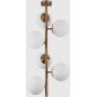 Fasettert taklampe 10455 - Vintage/hvit