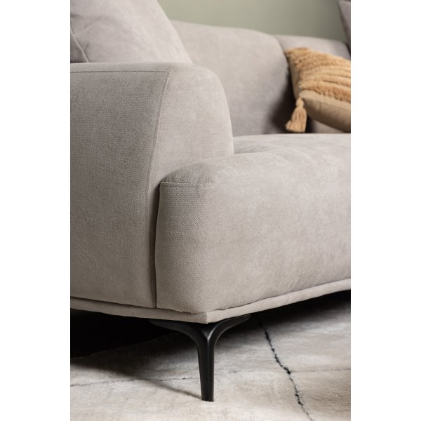 Viskan divan sofa - Sort/Lys grå Viskan divan sofa - Sort/Lys grå