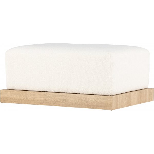 Eføy puff - Hvit boucle Eføy puff - Hvit boucle