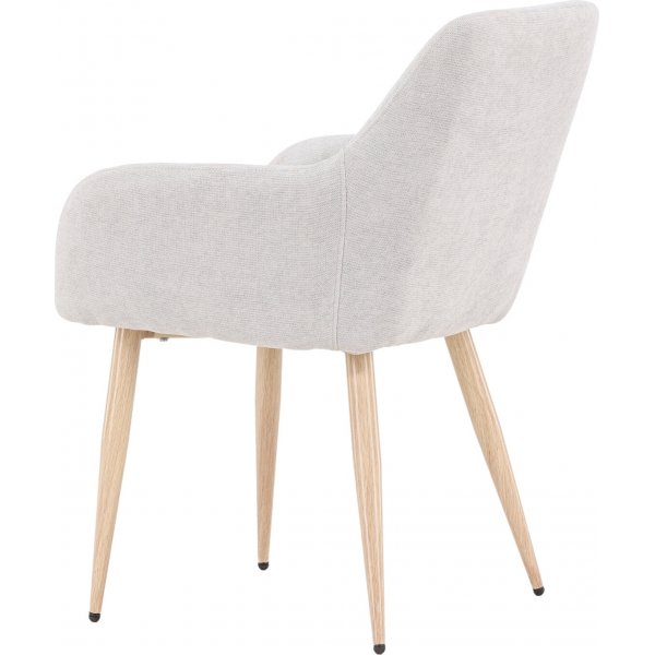 Komfort spisestuestol - Lys grå Komfort spisestuestol - Lys grå