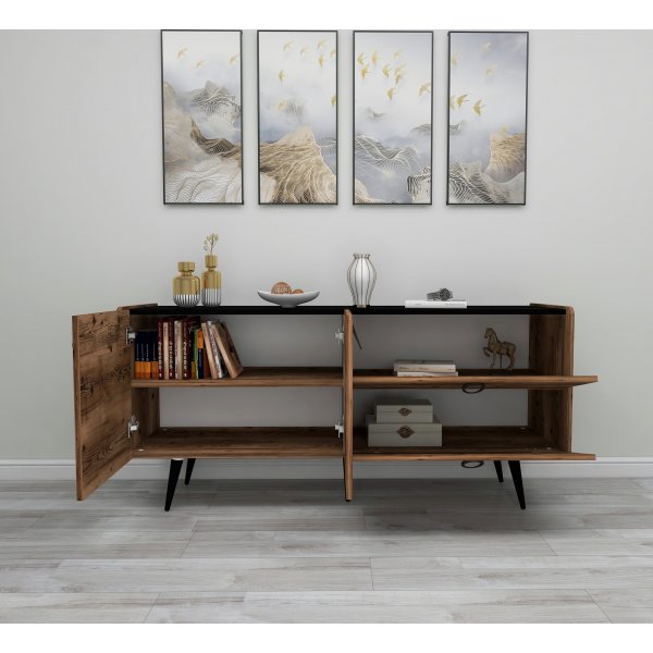 Linette skjenk - Lys valnøtt Linette skjenk - Lys valnøtt