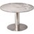 Next 105 rundt spisebord - Børstet stål / marmor (Beige) Next 105 rundt spisebord - Børstet stål / marmor (Beige)